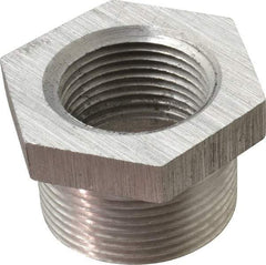 Latrobe Foundry - 1-1/4 x 1" Aluminum Pipe Hex Bushing - 150 psi, M x F End Connection, Grade 356-F - Best Tool & Supply