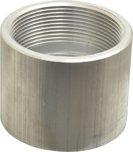 3″ Aluminum Pipe Coupling 150 psi, F End Connection, Grade 6061-T6