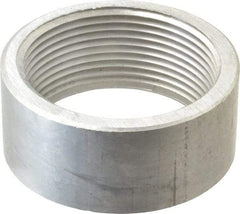 Latrobe Foundry - 2-1/2" Aluminum Pipe Half Coupling - 150 psi, F End Connection, Grade 6061-T6 - Best Tool & Supply