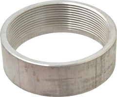 Latrobe Foundry - 4" Aluminum Pipe Half Coupling - 150 psi, F End Connection, Grade 6061-T6 - Best Tool & Supply