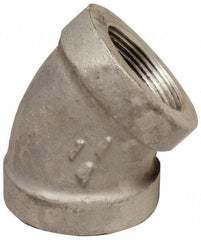 Latrobe Foundry - 1-1/2" Aluminum Pipe 45° Elbow - 150 psi, F End Connection, Grade 356-F - Best Tool & Supply