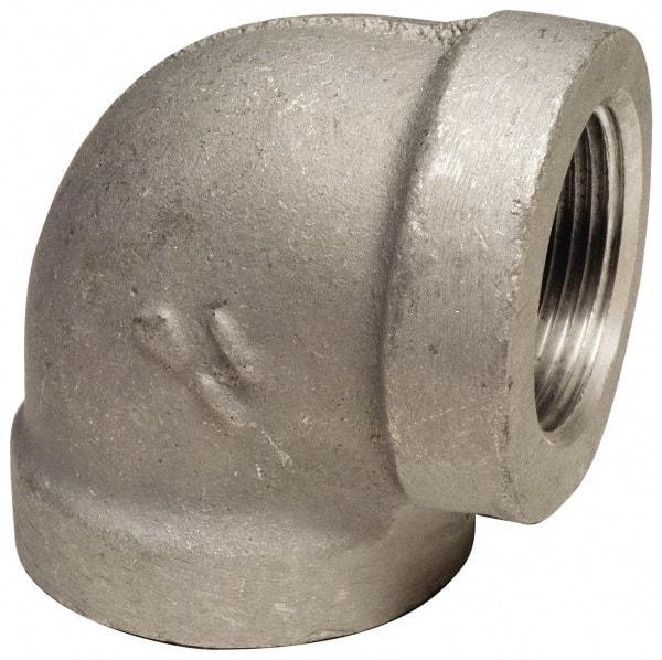 Latrobe Foundry - 2-1/2" Aluminum Pipe 90° Elbow - 150 psi, F End Connection, Grade 356-F - Best Tool & Supply