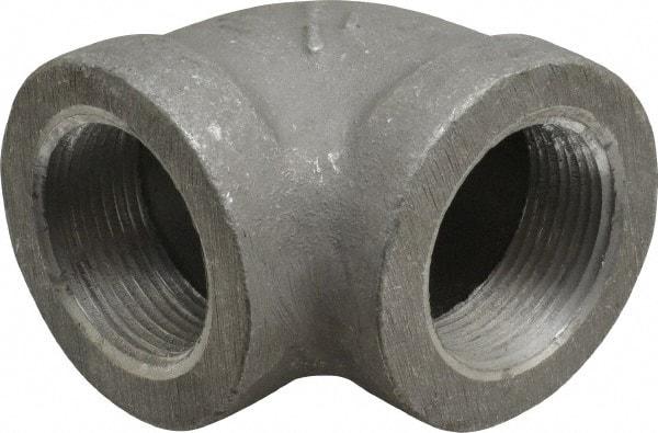 Latrobe Foundry - 1-1/4" Aluminum Pipe 90° Elbow - 150 psi, F End Connection, Grade 356-F - Best Tool & Supply