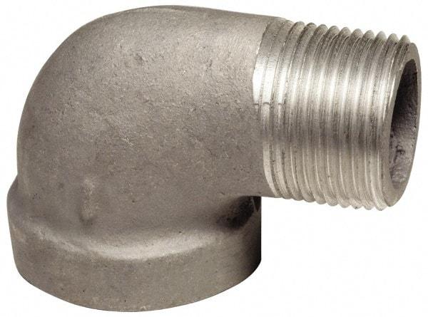 Latrobe Foundry - 3/8" Aluminum Pipe 90° Street Elbow - 150 psi, M x F End Connection, Grade 356-F - Best Tool & Supply