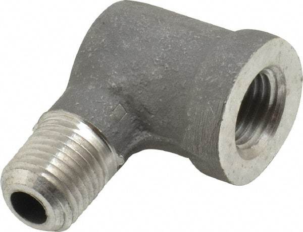 Latrobe Foundry - 1-1/4" Aluminum Pipe 90° Street Elbow - 150 psi, M x F End Connection, Grade 356-F - Best Tool & Supply