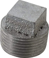 Latrobe Foundry - 1" Aluminum Pipe Square Head Plug - 150 psi, M End Connection, Grade 356-F - Best Tool & Supply