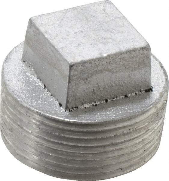 Latrobe Foundry - 1-1/4" Aluminum Pipe Square Head Plug - 150 psi, M End Connection, Grade 356-F - Best Tool & Supply