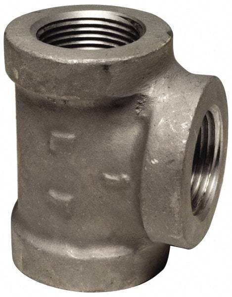 Latrobe Foundry - 3/4" Aluminum Pipe Tee - 150 psi, F End Connection, Grade 356-F - Best Tool & Supply