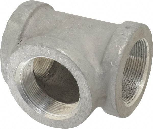 Latrobe Foundry - 2" Aluminum Pipe Tee - 150 psi, F End Connection, Grade 356-F - Best Tool & Supply