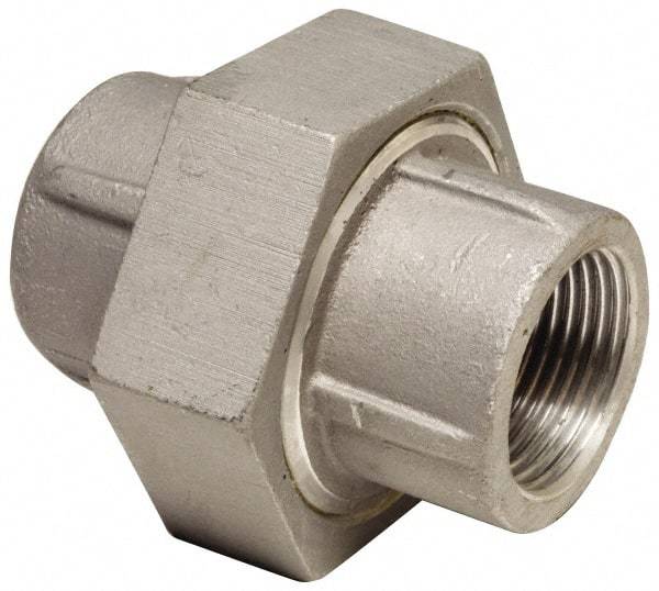 Latrobe Foundry - 1-1/4" Aluminum Pipe Union - 150 psi, F End Connection, Grade 356-F - Best Tool & Supply