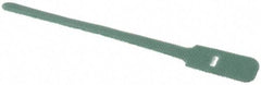 SpeedTech - 6" Long Green Nylon & Polyethylene Hook & Loop Strap - 40 Lb Tensile Strength - Best Tool & Supply