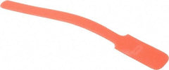 SpeedTech - 6" Long Orange Nylon & Polyethylene Hook & Loop Strap - 40 Lb Tensile Strength - Best Tool & Supply