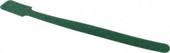 SpeedTech - 9" Long Green Nylon & Polyethylene Mountable Cable Tie - 40 Lb Tensile Strength, 2" Max Bundle Diam - Best Tool & Supply