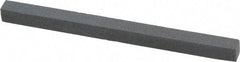 Grier Abrasives - Square, Silicone Carbide, Finishing Stick - 4" Long x 1/4" Wide x 1/4" Thick, 3/32" Diam x 1-1/2" Long Shank, Fine Grade - Best Tool & Supply