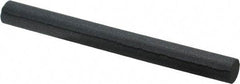 Grier Abrasives - Round, Silicone Carbide, Finishing Stick - 4" Long x 3/8" Width, 3/32" Diam x 1-1/2" Long Shank, Fine Grade - Best Tool & Supply