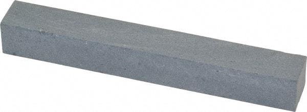 Grier Abrasives - Square, Silicon Carbide, Finishing Stick - 4" Long x 1/2" Wide x 1/2" Thick, 3/32" Diam x 1-1/2" Long Shank, Fine Grade - Best Tool & Supply