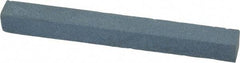 Grier Abrasives - Square, Aluminum Oxide, Finishing Stick - 4" Long x 3/8" Wide x 3/8" Thick, 3/32" Diam x 1-1/2" Long Shank, Fine Grade - Best Tool & Supply