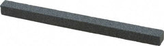 Grier Abrasives - Square, Aluminum Oxide, Finishing Stick - 4" Long x 1/4" Wide x 1/4" Thick, 3/32" Diam x 1-1/2" Long Shank, Coarse Grade - Best Tool & Supply