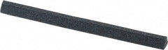 Grier Abrasives - Three Square, Aluminum Oxide, Finishing Stick - 4" Long x 1/4" Width, 3/32" Diam x 1-1/2" Long Shank, Coarse Grade - Best Tool & Supply