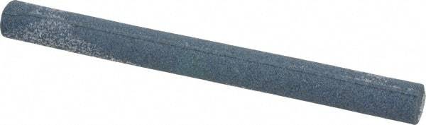 Grier Abrasives - Round, Aluminum Oxide, Finishing Stick - 4" Long x 3/8" Width, 3/32" Diam x 1-1/2" Long Shank, Medium Grade - Best Tool & Supply