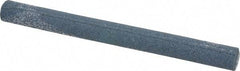 Grier Abrasives - Round, Aluminum Oxide, Finishing Stick - 4" Long x 3/8" Width, 3/32" Diam x 1-1/2" Long Shank, Medium Grade - Best Tool & Supply