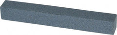 Grier Abrasives - Square, Aluminum Oxide, Finishing Stick - 4" Long x 1/2" Wide x 1/2" Thick, 3/32" Diam x 1-1/2" Long Shank, Medium Grade - Best Tool & Supply