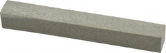 Grier Abrasives - Square, Aluminum Oxide, Finishing Stick - 4" Long x 1/2" Wide x 1/2" Thick, 3/32" Diam x 1-1/2" Long Shank, Fine Grade - Best Tool & Supply