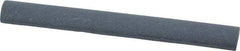 Grier Abrasives - Half Round, Silicone Carbide, Finishing Stick - 4" Long x 1/2" Width, 3/32" Diam x 1-1/2" Long Shank, Fine Grade - Best Tool & Supply