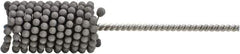 Brush Research Mfg. - 0.218" to 0.236" Bore Diam, 240 Grit, Aluminum Oxide Flexible Hone - Medium, 8" OAL - Best Tool & Supply