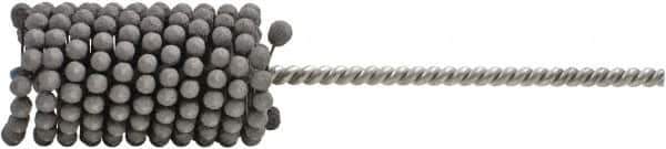 Brush Research Mfg. - 26/33" to 7/8" Bore Diam, 240 Grit, Aluminum Oxide Flexible Hone - Medium, 8" OAL - Best Tool & Supply