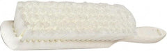 PRO-SOURCE - PBT Duster - 1-3/4" Bristle Length, 8" Long x 2" Wide Head, Foam Handle, White - Best Tool & Supply