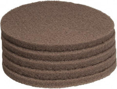 PRO-SOURCE - Polishing Pad - 15" Machine, Tan Pad, Polyester - Best Tool & Supply