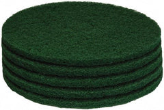 PRO-SOURCE - Stripping Pad - 20" Machine, Green Pad, Polyester - Best Tool & Supply