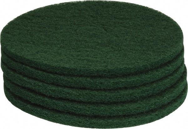 PRO-SOURCE - Stripping Pad - 19" Machine, Green Pad, Polyester - Best Tool & Supply