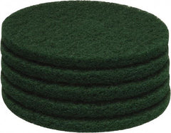 PRO-SOURCE - Stripping Pad - 15" Machine, Green Pad, Polyester - Best Tool & Supply