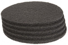 PRO-SOURCE - Stripping Pad - 19" Machine, Black Pad, Polyester - Best Tool & Supply