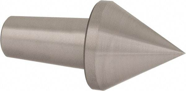 Riten - 5MT Taper, 1-1/2" Point Diam, Hardened Tool Steel Lathe Standard Point - 1-11/16" OAL - Best Tool & Supply