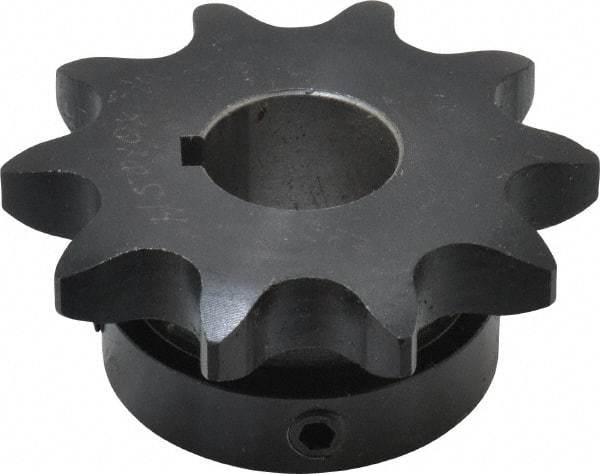 Browning - 10 Teeth, 5/8" Chain Pitch, Chain Size 50, Finished Bore Sprocket - 3/4" Bore Diam, 2.023" Pitch Diam, 2.3" Outside Diam - Best Tool & Supply