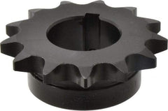 Browning - 13 Teeth, 5/8" Chain Pitch, Chain Size 50, Finished Bore Sprocket - 1-1/4" Bore Diam, 2.612" Pitch Diam, 2.91" Outside Diam - Best Tool & Supply