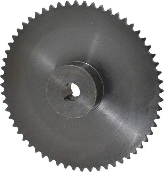 Browning - 60 Teeth, 3/8" Chain Pitch, Chain Size 35, Finished Bore Sprocket - 3/4" Bore Diam, 7.165" Pitch Diam, 7.38" Outside Diam - Best Tool & Supply