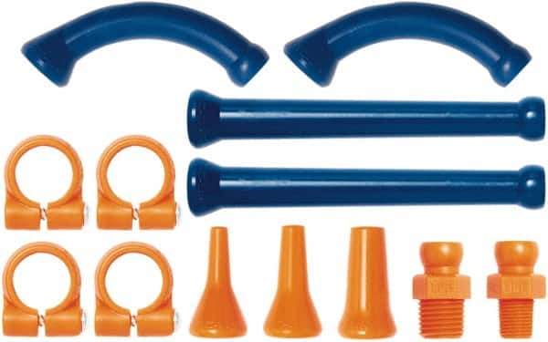 Loc-Line - 1/4" Hose Inside Diam, Coolant Hose Extension Element Kit - For Use with Loc-Line Modular Hose System - Best Tool & Supply