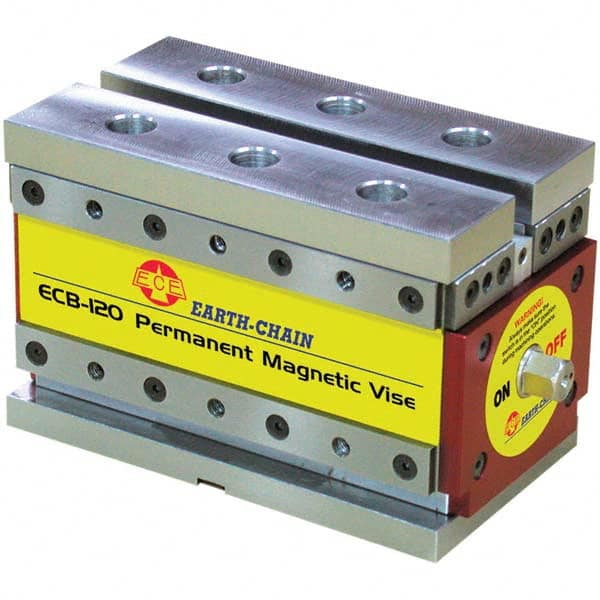 Techniks - Permanent Magnetic Chucks Shape: Rectangle Width/Diameter (Decimal Inch): 4.2000 - Best Tool & Supply