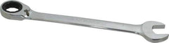 Paramount - 1" 12 Point Offset Combination Wrench - 15° Offset Angle, 12-1/2" OAL, Chrome Vanadium Steel, Polished Finish - Best Tool & Supply