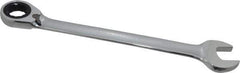 Paramount - 1-1/8" 12 Point Offset Combination Wrench - 15° Offset Angle, 15-1/2" OAL, Chrome Vanadium Steel, Polished Finish - Best Tool & Supply