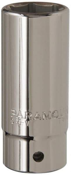 Paramount - 1", 3/4" Drive, Deep Hand Socket - 6 Points, 3-1/2" OAL, Steel, Chrome Finish - Best Tool & Supply