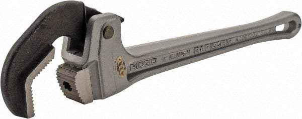 Ridgid - 18" Aluminum RapidGrip Pipe Wrench - 3" Pipe Capacity - Best Tool & Supply