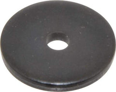 Morton Machine Works - #10 Screw, Grade 1020 Case Hardened Steel Fender Flat Washer - 13/64" ID x 1" OD, 1/8" Thick, Black Oxide Finish - Best Tool & Supply