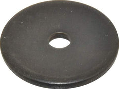 Morton Machine Works - 1/4" Screw, Grade 1020 Case Hardened Steel Fender Flat Washer - 9/32" ID x 1-1/2" OD, 1/8" Thick, Black Oxide Finish - Best Tool & Supply