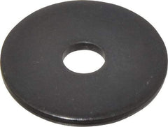 Morton Machine Works - 3/8" Screw, Grade 1020 Case Hardened Steel Fender Flat Washer - 13/32" ID x 1-5/8" OD, 1/8" Thick, Black Oxide Finish - Best Tool & Supply