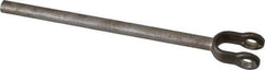 Value Collection - 7/8" Yoke Width, Carbon Steel, Plain Yoke - 3/8" Hole Diam, 27/32" Hole Center to Neck, 11/16" Yoke Arm Height, 3/8" Neck Diam, 1-9/32" Neck Length, 7" OAL - Best Tool & Supply